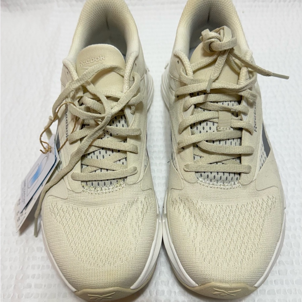 Reebok Women's Cream Lightweight Running Sneakers